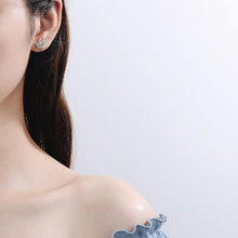 Load image into Gallery viewer, 1 Carat Moissanite Butterfly Shape Earrings
