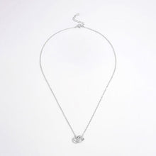 Load image into Gallery viewer, 925 Sterling Silver Inlaid Zircon Heart Necklace
