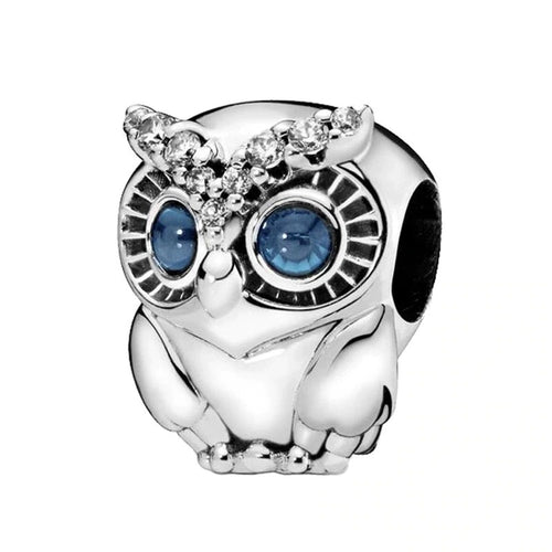 Dazzling Owl Charm - Rita Jewelry