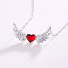Load image into Gallery viewer, Dream Wing Heart necklace-Rita Jewelry
