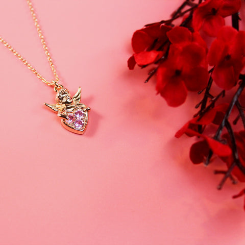 Cupid-Heart-jewelry-necklace. Rita Jewelry