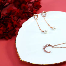 Load image into Gallery viewer, Crystal Moon Jewelry Set

