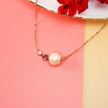 Load image into Gallery viewer, Sea Pearl Rose Gold Necklace
