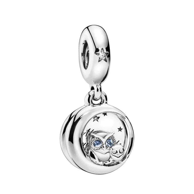 Always by your side Owl Charm